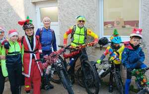 Sortie de Noël a l'école cyclo