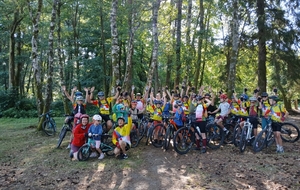 Sortie de clôture école cyclo