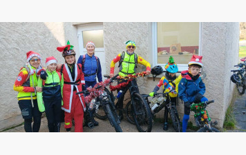 Sortie de Noël a l'école cyclo