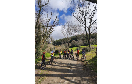 Randonnée des jonquilles à Luzy