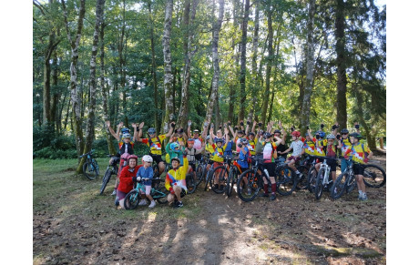 Sortie de clôture école cyclo
