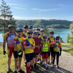 Critérium régional au lac de Vouglans